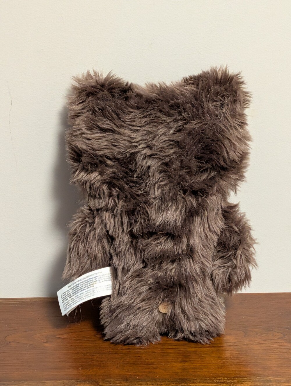 Fuggler. Munch Munch.Plush Monster Toy - Brown Furry Monster with Blue Eyes. GUC - Picture 3 of 4